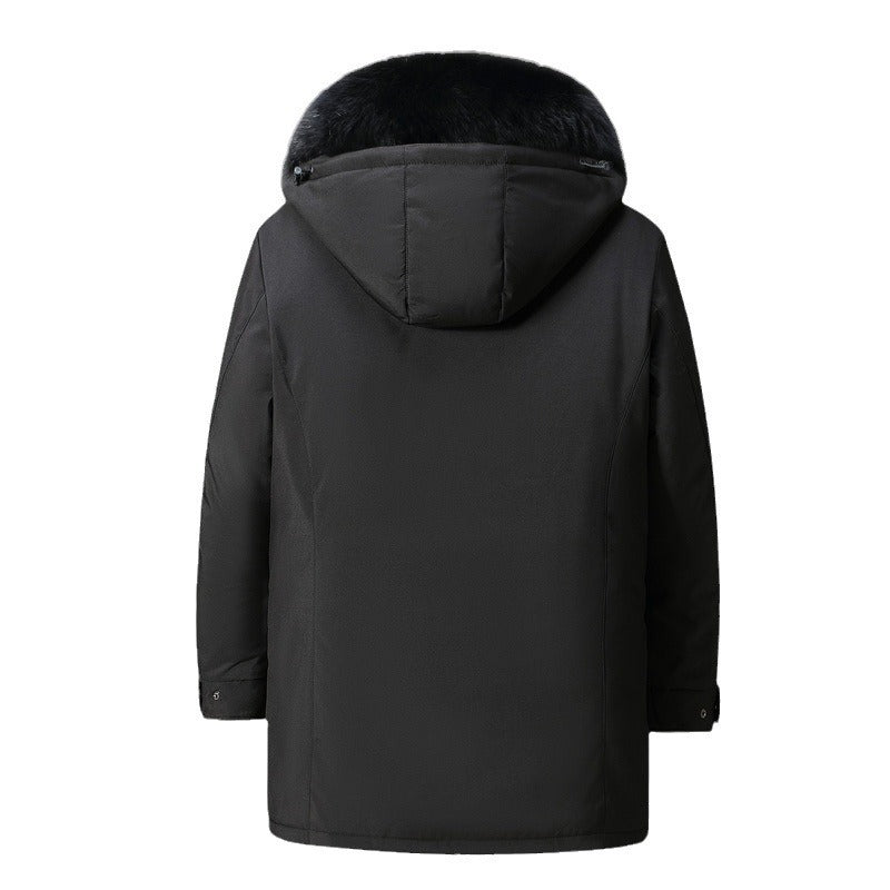 Men's Down Jacket Men's Mid-length Coat