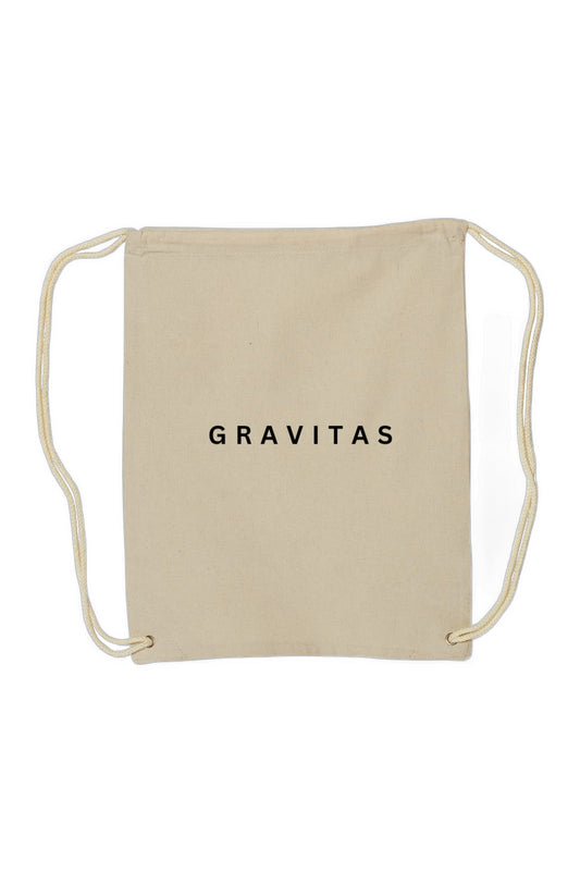 Canvas Drawstring Backpack