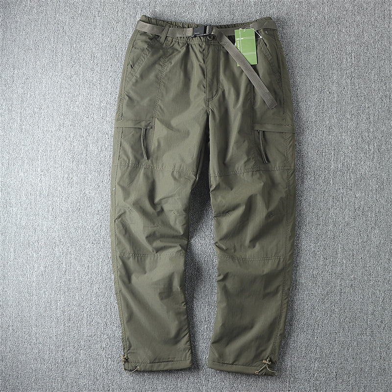 Windproof Waterproof Outdoor Men's Straight Winter Casual Pants