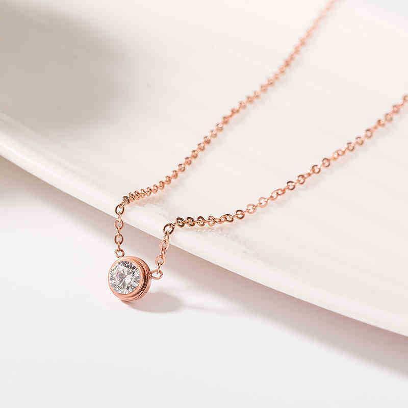 Mini Titanium Steel Necklace For Women