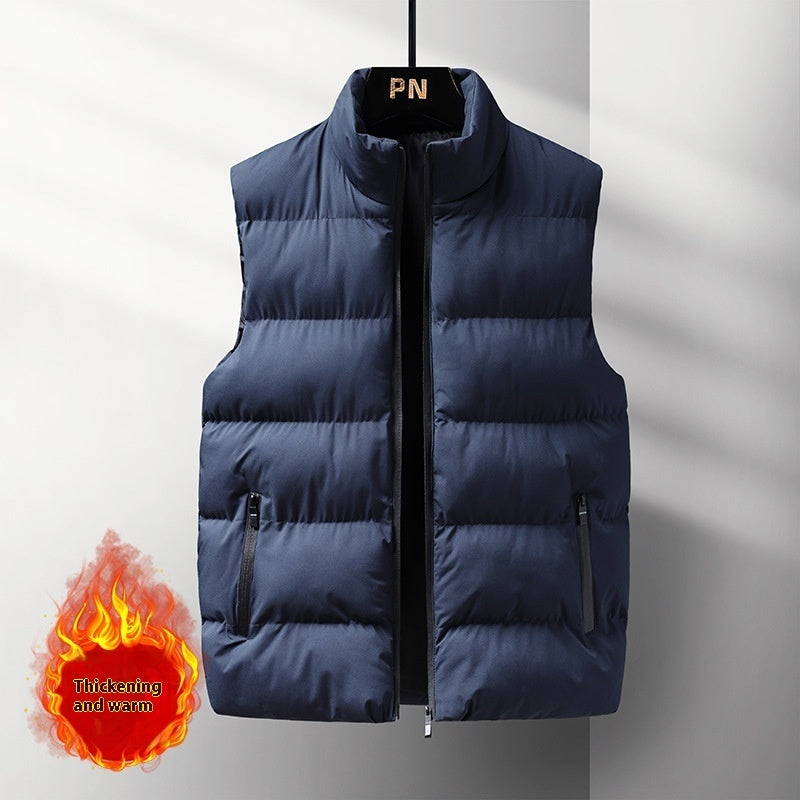 Korean Style Trendy Slim Fit Warm Vest Jacket