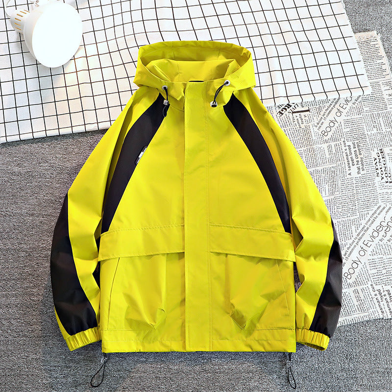 Mountain Outdoor Waterproof Color Matching Casual Couple