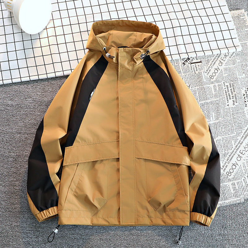 Mountain Outdoor Waterproof Color Matching Casual Couple