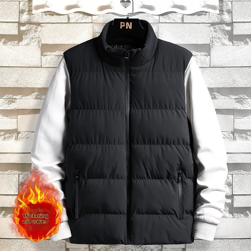 Korean Style Trendy Slim Fit Warm Vest Jacket