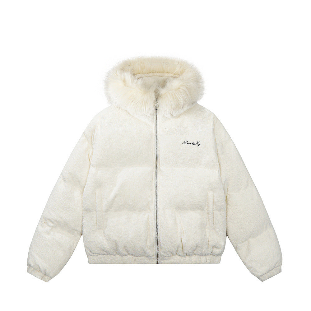 Warm And Loose All-matching Short Cotton-padded Coat