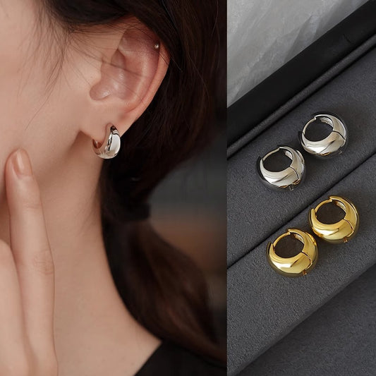 French Gold Ear Ring New Niche Design Fashionable Earrings