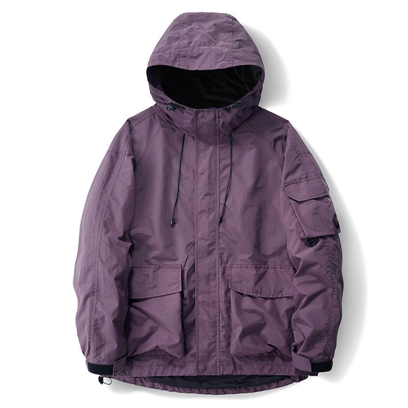 Spring And Autumn Waterproof Wind-resist Tool Shell Jacket